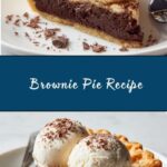 Brownie Pie Recipe