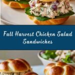 Autumn Chicken Salad Sandwiches Recipe