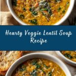 Veggie Loaded Lentil Soup Recipe