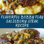 Bobby Flay Salisbury Steak with Mushroom Gravy Recipe