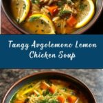 Avgolemono Greek Lemon Chicken Soup Recipe