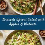 Brussels Sprout Salad with Apples, Walnuts & Parmesan Recipe