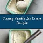 Vanilla Ice Cream Recipe