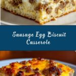 Sausage Egg Biscuit Casserole Recipe