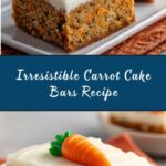 Carrot Cake Bars Recipe