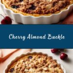 Cherry Almond Buckle Recipe
