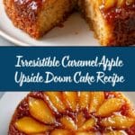 Caramel Apple Upside Down Cake Recipe