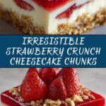 Strawberry Crunch Cheesecake Chunks Recipe