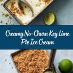 No-Churn Key Lime Pie Ice Cream Recipe