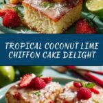 Coconut Lime Chiffon Cake Recipe