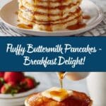 Fluffy Buttermilk Pancakes Recipe