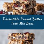 Peanut Butter Trail Mix Bars Recipe