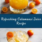 Calamansi Juice Recipe