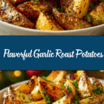 Garlic Roast Potatoes Recipe