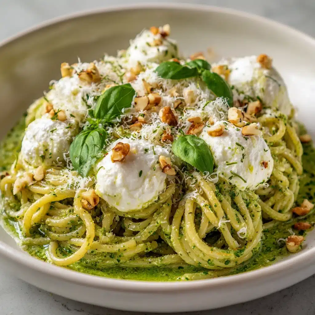 Creamy Pesto Pasta Sauce Recipe - Recipe Image