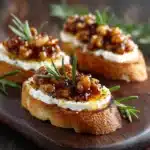 Whipped Feta Crostini with Hot Honey Recipe