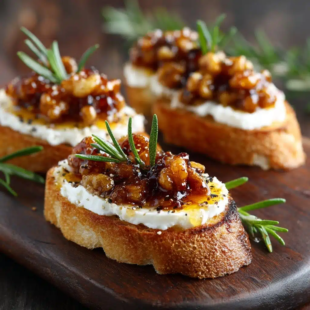 Whipped Feta Crostini with Hot Honey Recipe