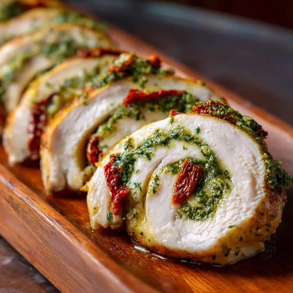 Sundried Tomato Pesto Chicken Rolls Recipe - Recipe Image