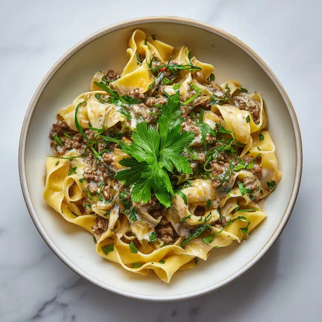 Ground Beef Stroganoff – Cooking Up Memories Recipe - Recipe Image