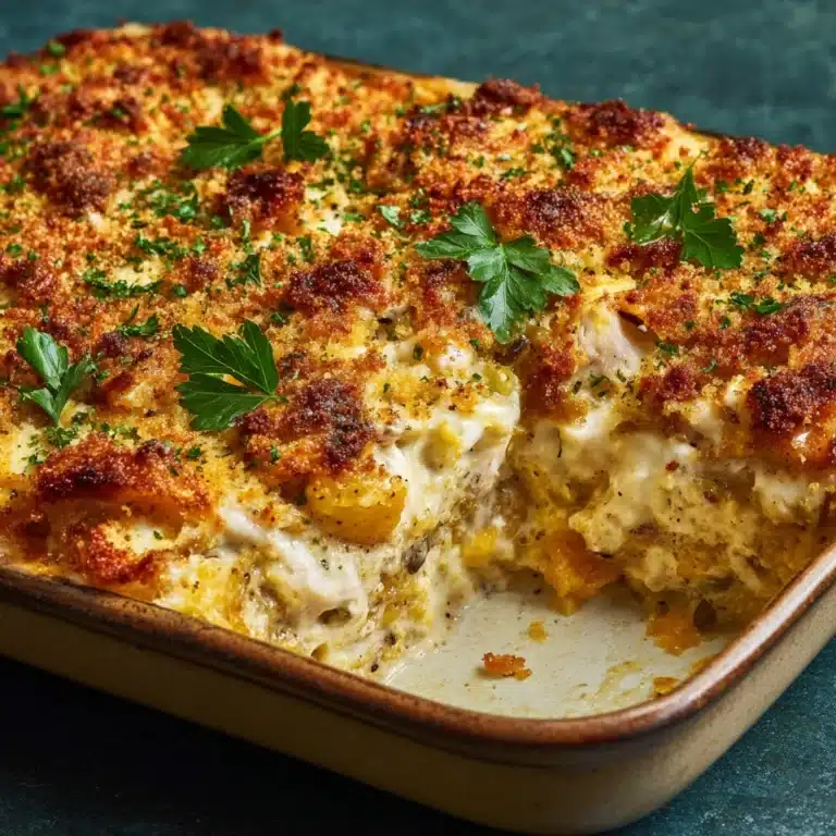 Easy Low Carb Chicken Casserole Recipe