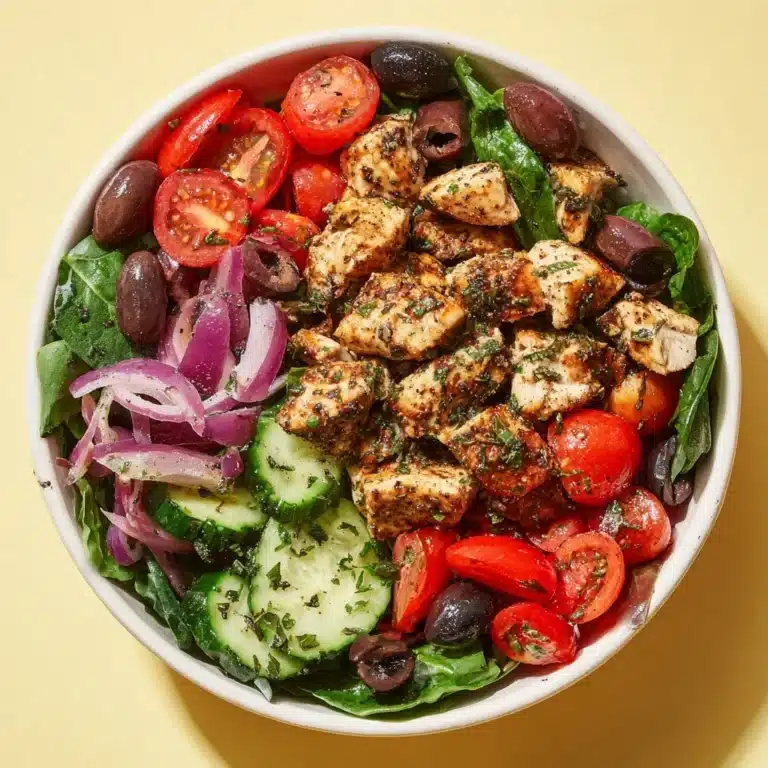 Mediterranean Chicken Salad Recipe