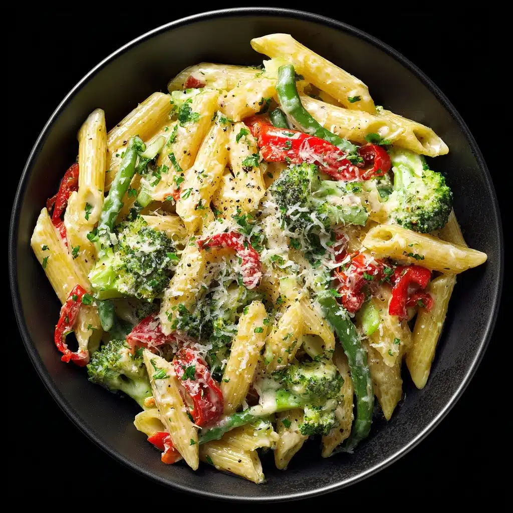 Creamy Pasta Primavera Recipe - Recipe Image