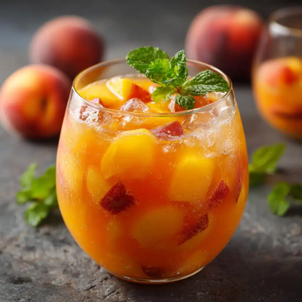 Patio Peach Sangria Recipe - Recipe Image