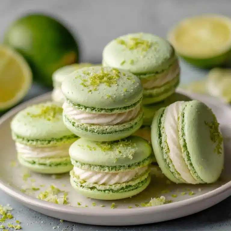 Key Lime Macarons Recipe
