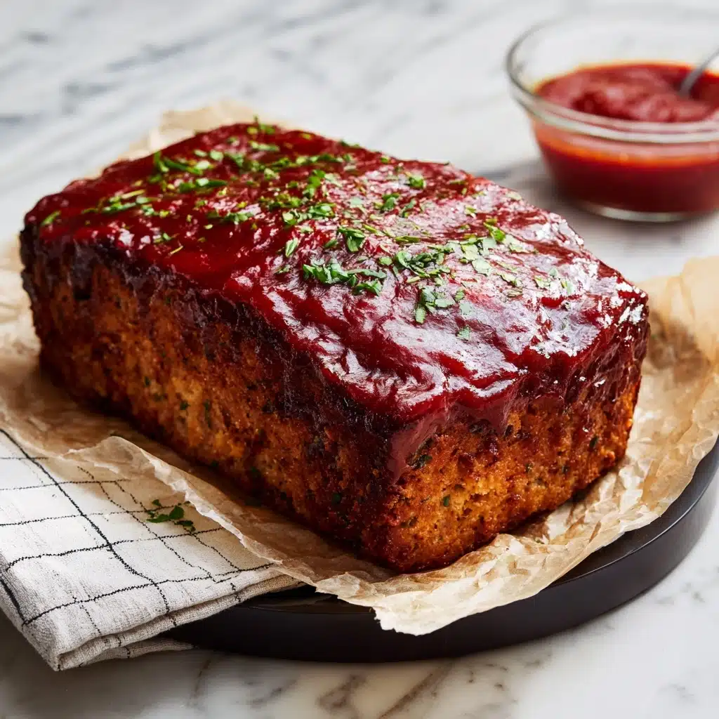 Healthy Ground Chicken Meatloaf Recipe