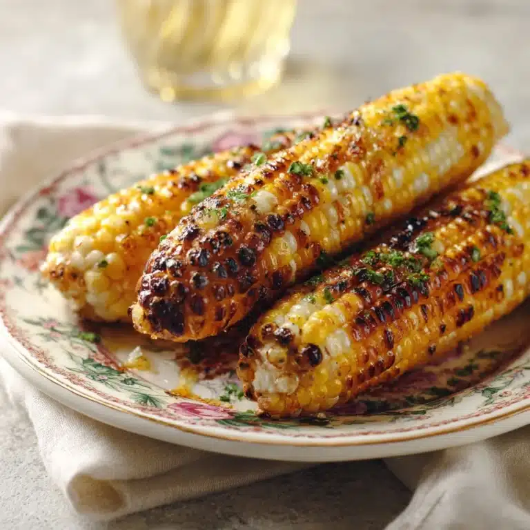 Garlic Herb Corn on the Cob Recipe