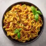 Creamy Sun-Dried Tomato Fettuccine Recipe