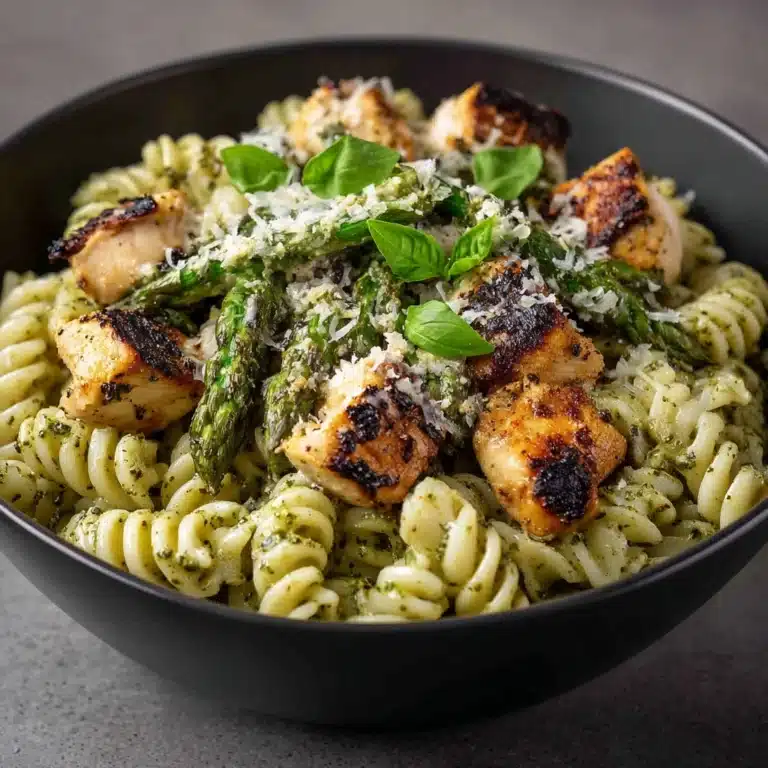 Grilled Chicken Asparagus Pasta Recipe