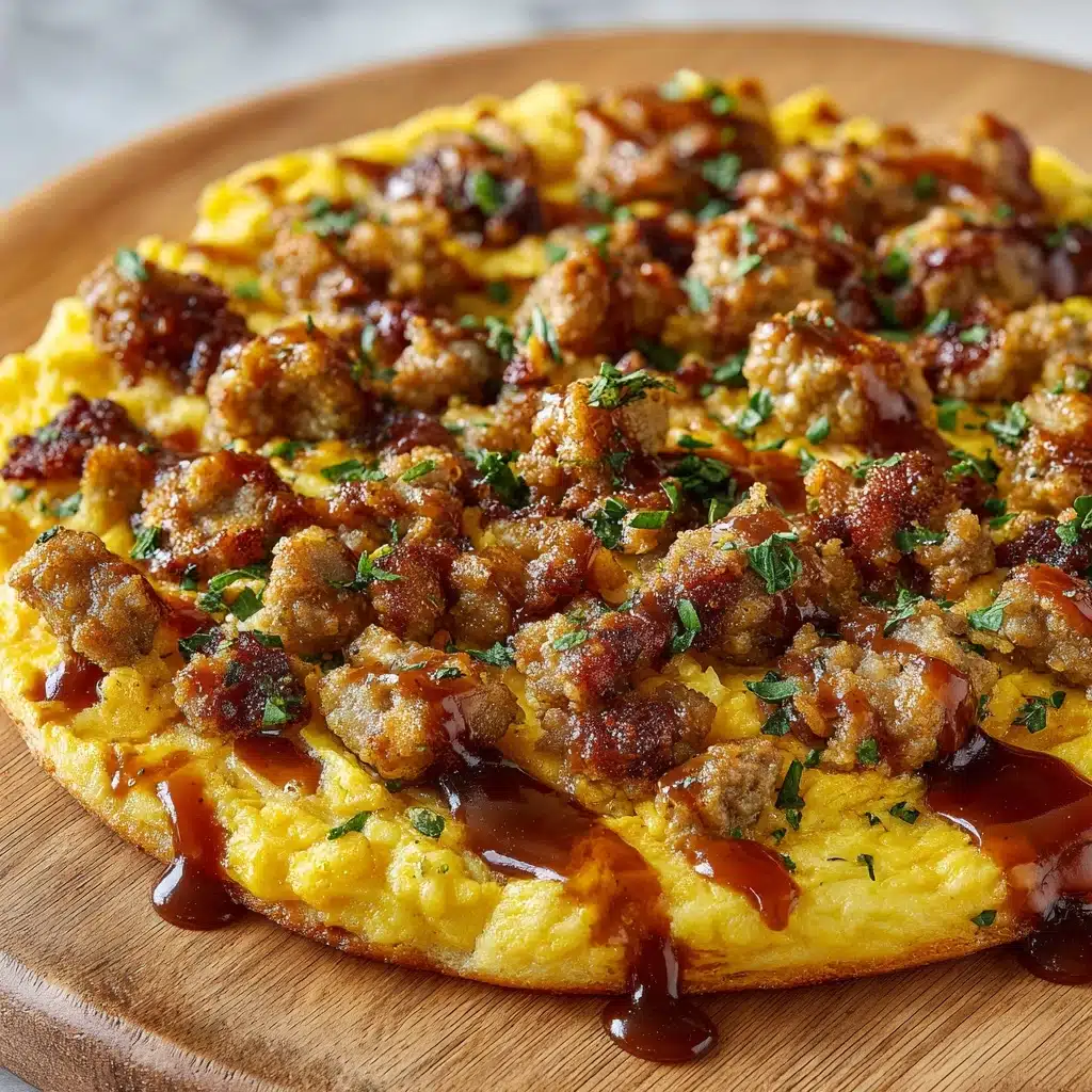 English Muffin Breakfast Pizza Recipe