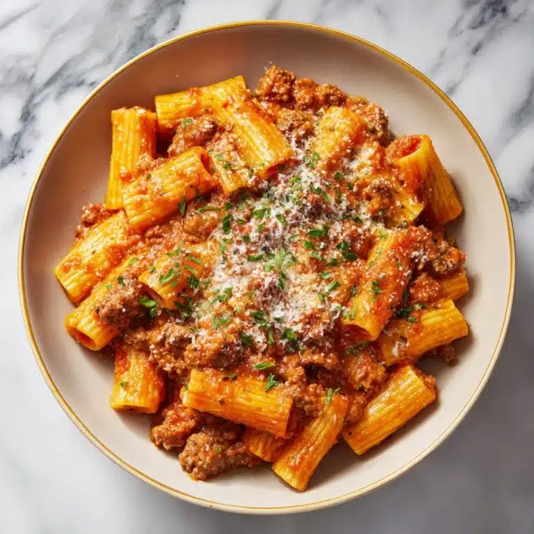 Creamy Rigatoni with Boursin Cheese Recipe