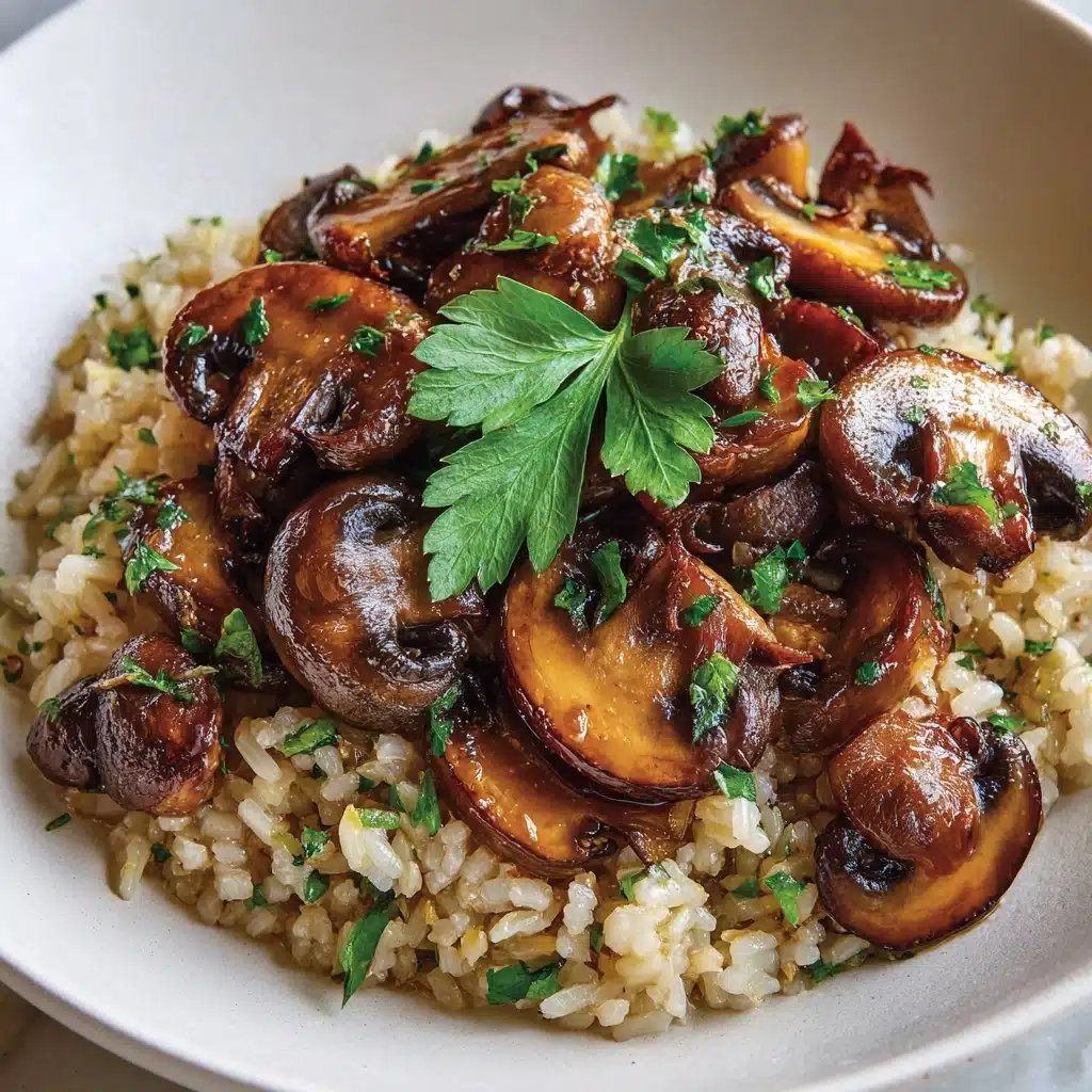 Farro with Wild Mushrooms Recipe - Recipe Image