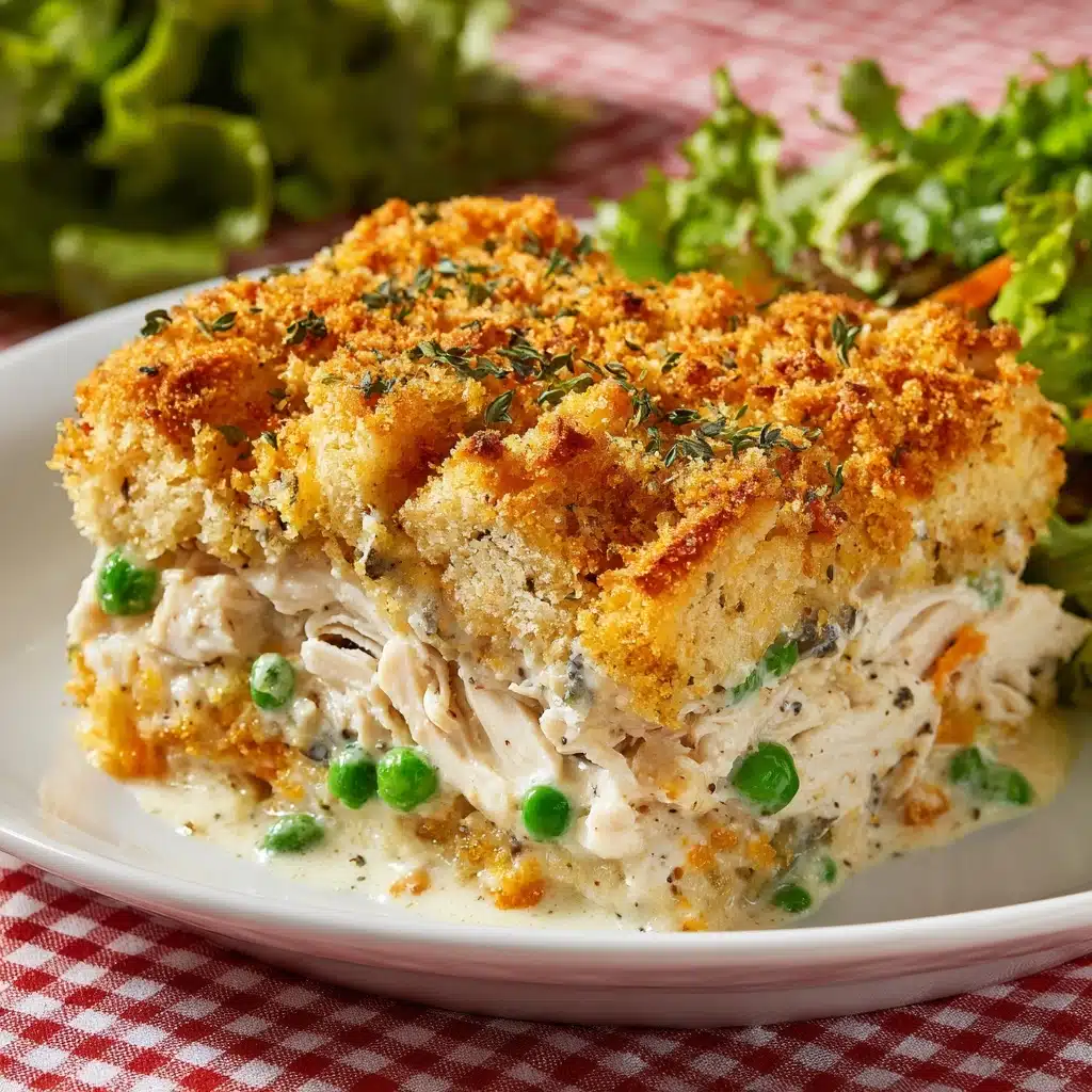 Chicken Salad Soufflé Casserole Recipe