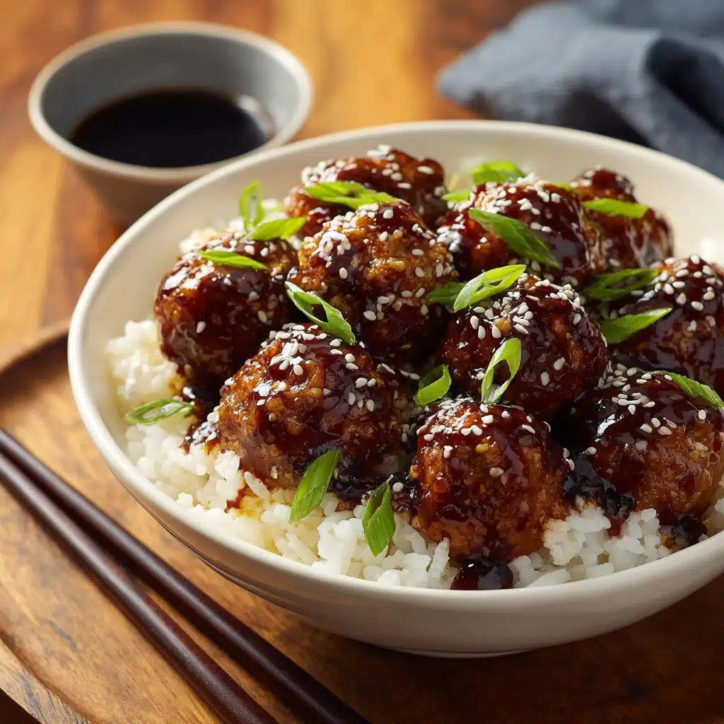 Asian Turkey Meatballs Recipe - Recipe Image