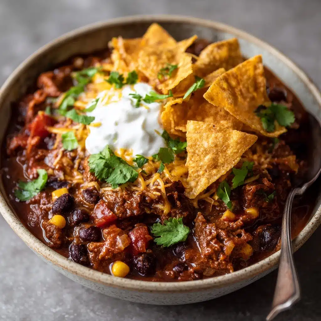 Cornbread Chili Casserole Recipe - Recipe Image