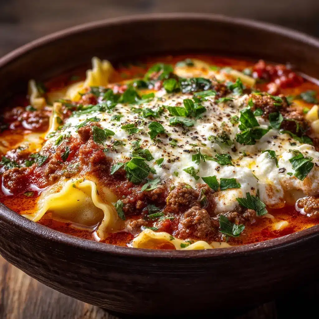 Hearty Lasagna Soup Recipe
