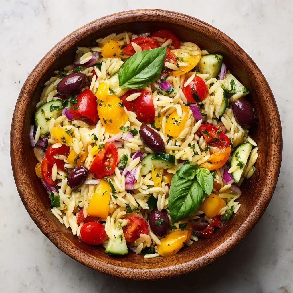 Mediterranean Orzo Salad Recipe