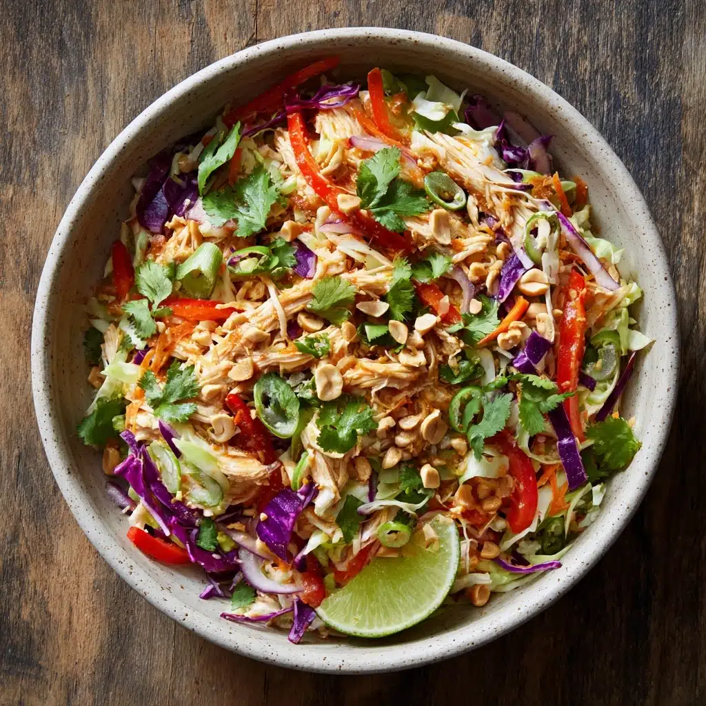 Vibrant Thai Chicken Salad Recipe - Recipe Image