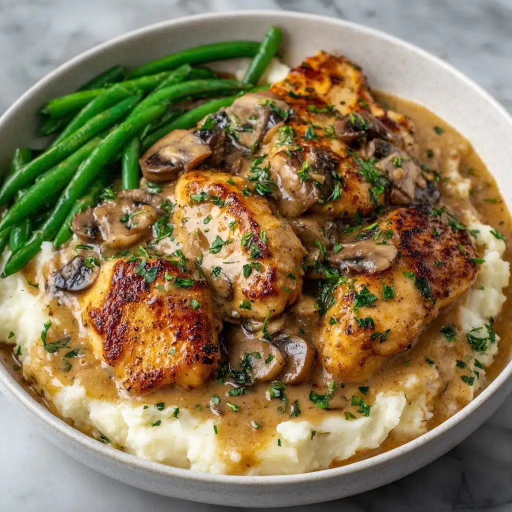 Creamy Garlic Chicken Recipe - Recipe Image