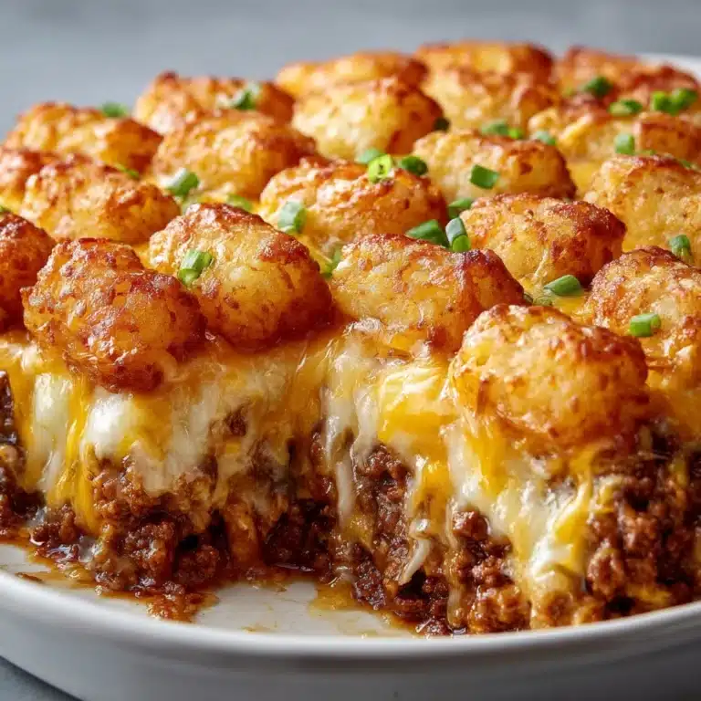 Tater Tot Casserole with Ground Beef Recipe