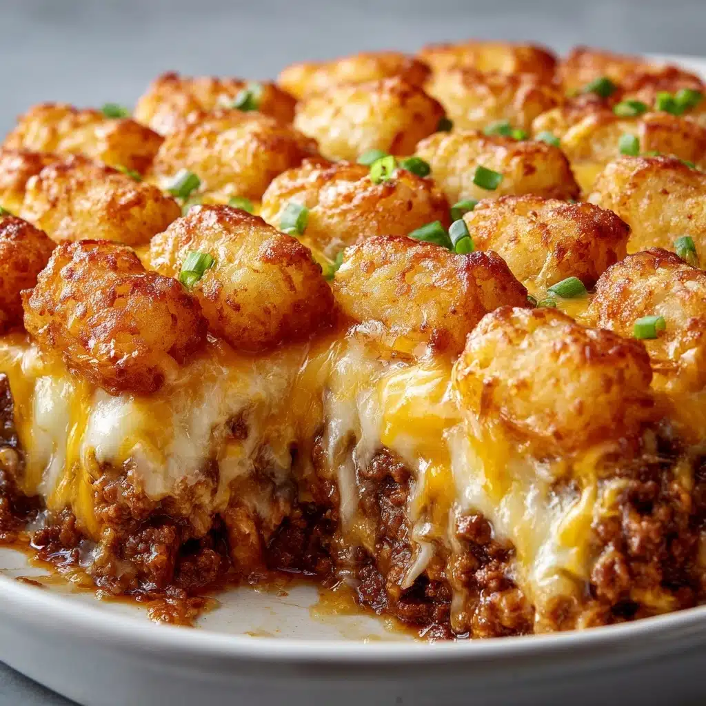 Tater Tot Casserole with Ground Beef Recipe
