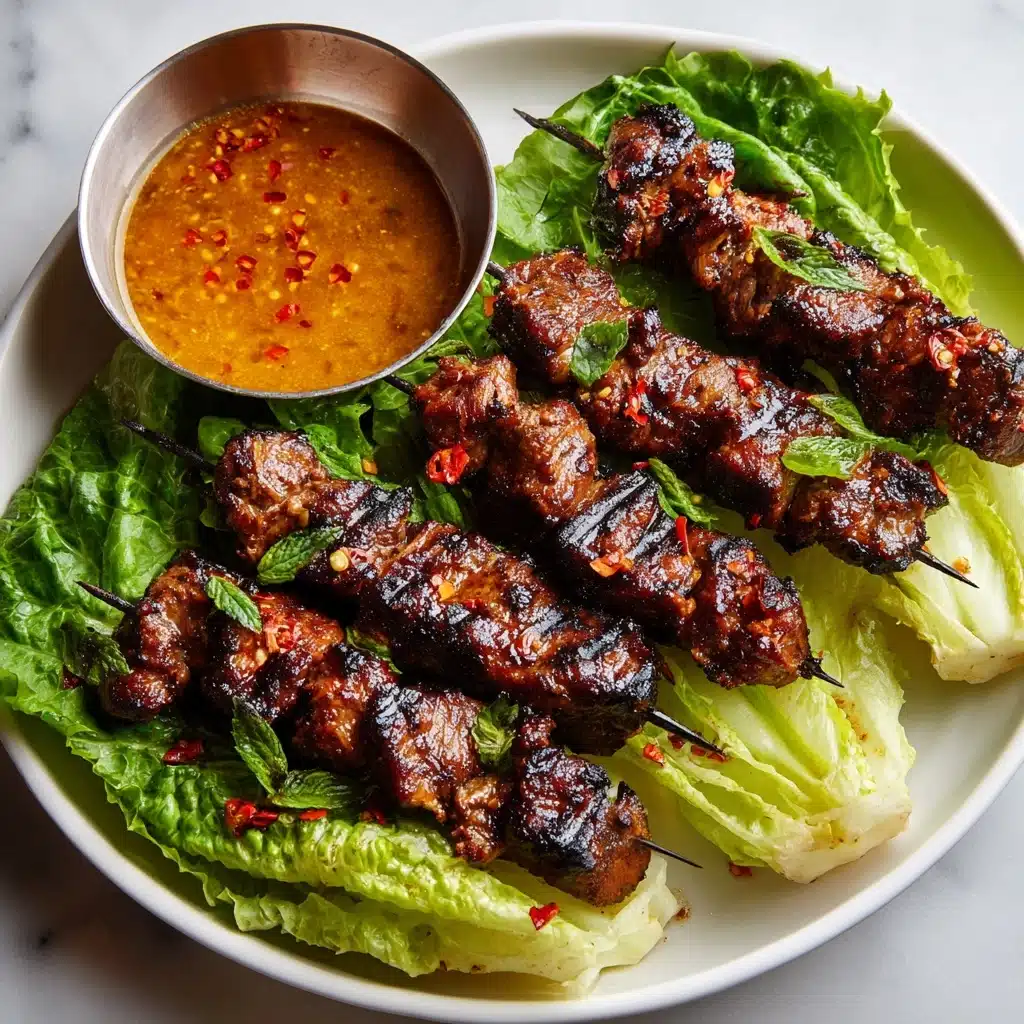 Grilled Thai Coconut Chicken Skewers Recipe - Recipe Image