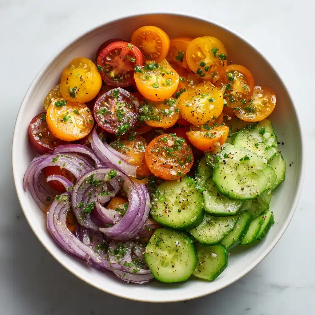 Cucumber Tomato Salad Recipe