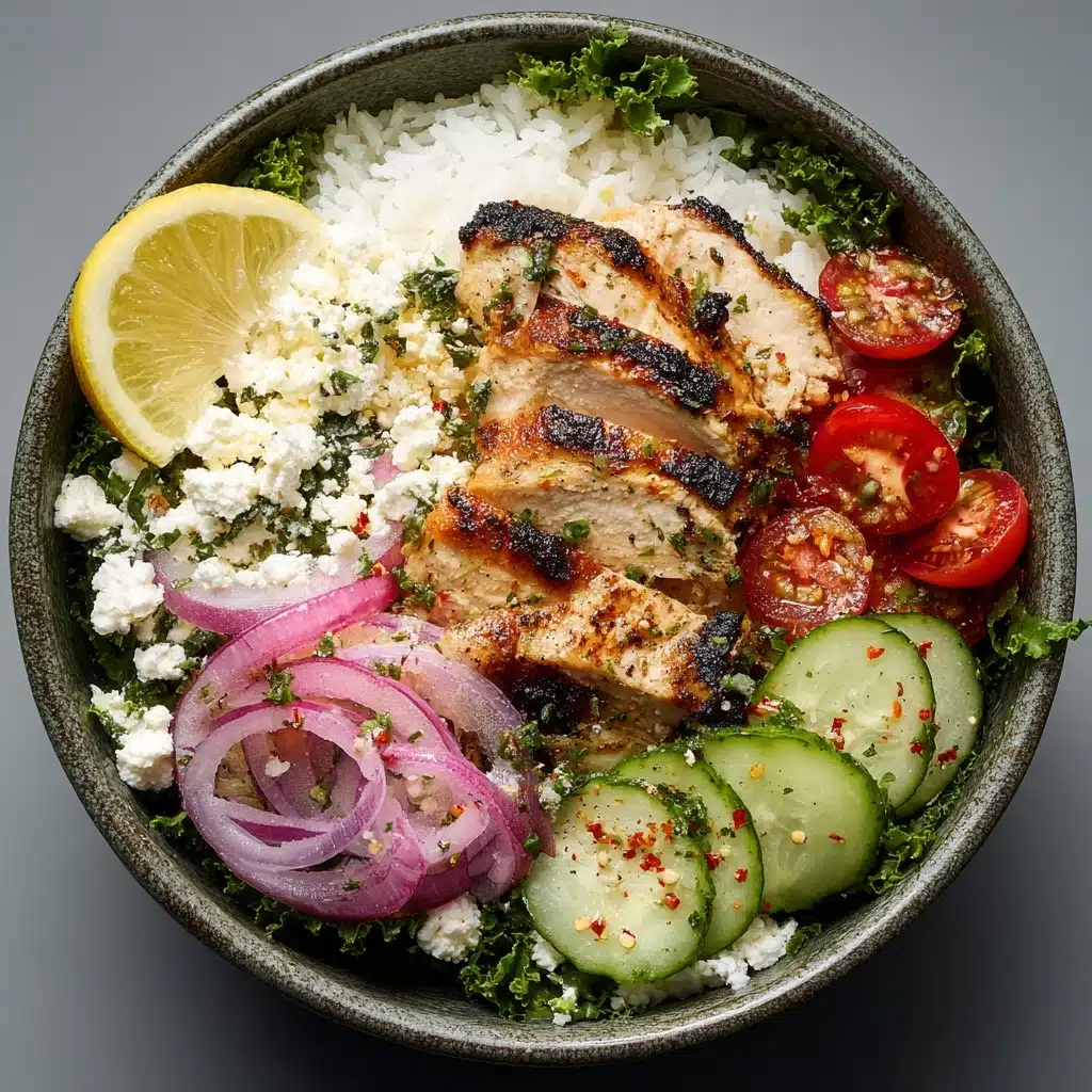 Greek Chicken Bowls Recipe - Recipe Image