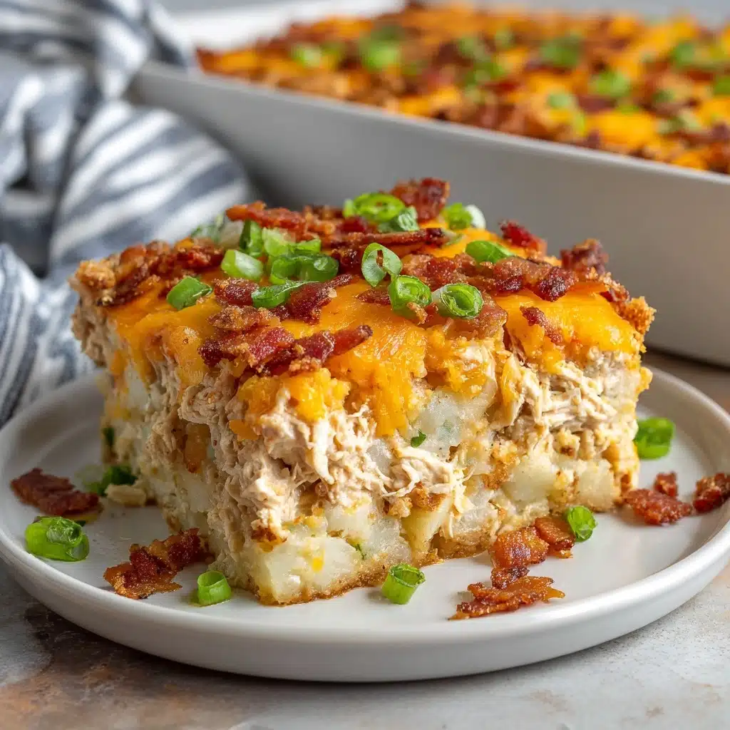 Loaded Potato Ranch Chicken Casserole Recipe - Recipe Image