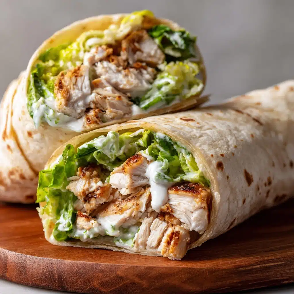 Chicken Caesar Wraps Recipe - Recipe Image