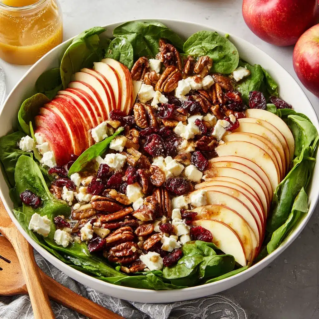 Autumn Apple Salad (with a Maple Vinaigrette) Recipe